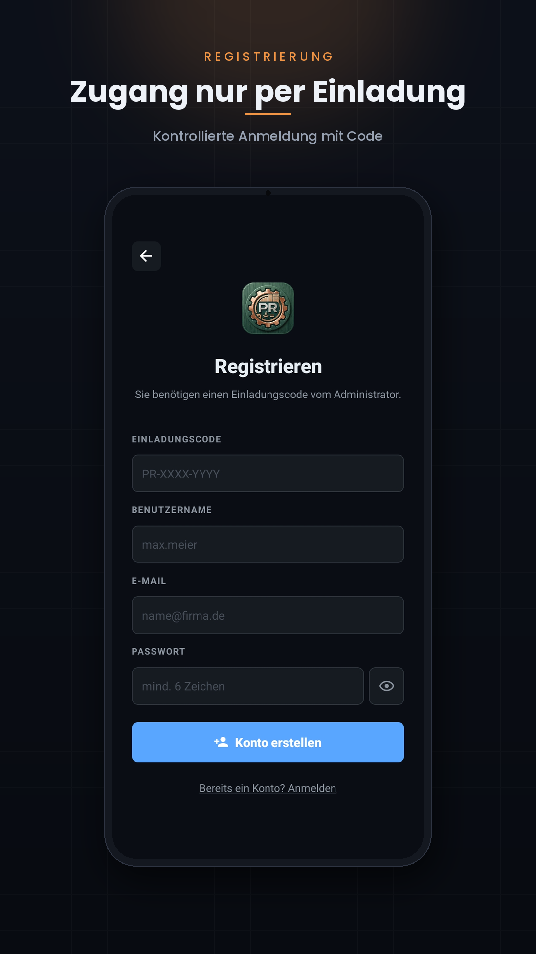 Registrieren